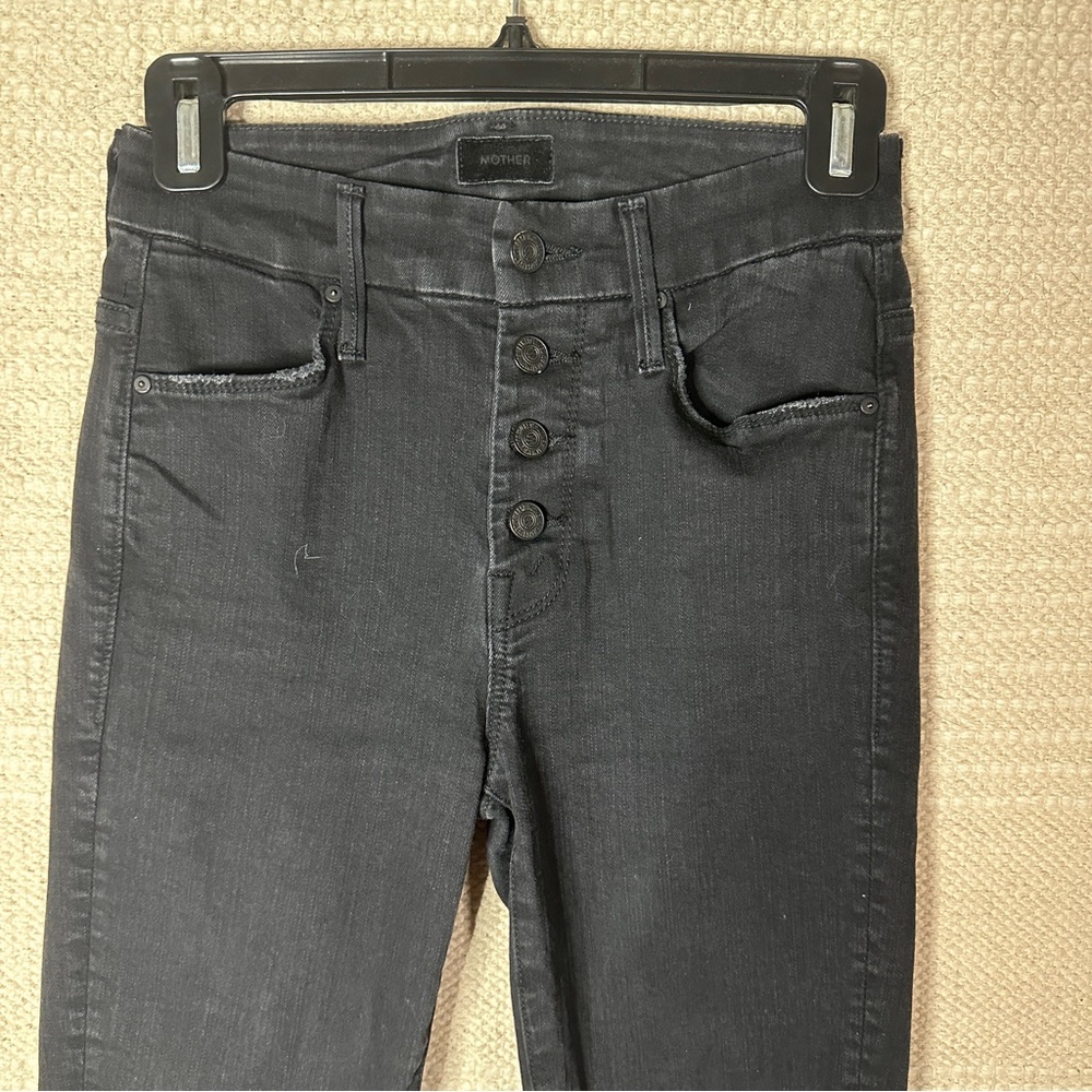 Mother Black Not Guilty The Pixie Ankle Fray High… - image 2